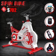 B&G จักรยานออกกำลังกาย Spin Bike รุ่น S702 (Red)